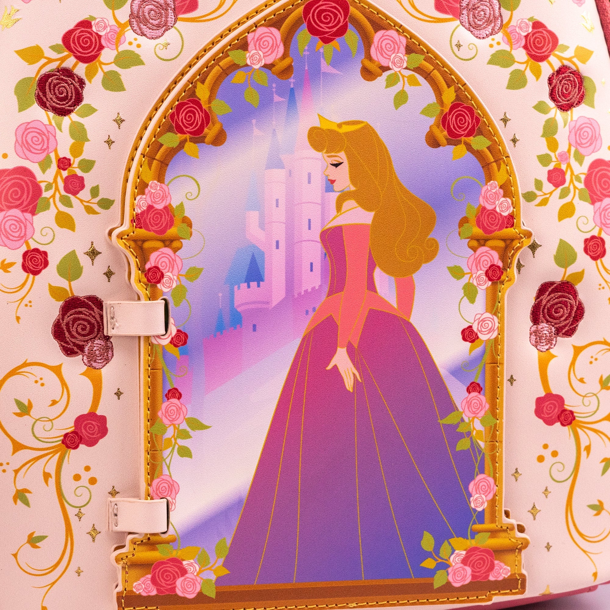 Loungefly x Disney Sleeping Beauty Interactive Castle Mini Backpack - Image 3