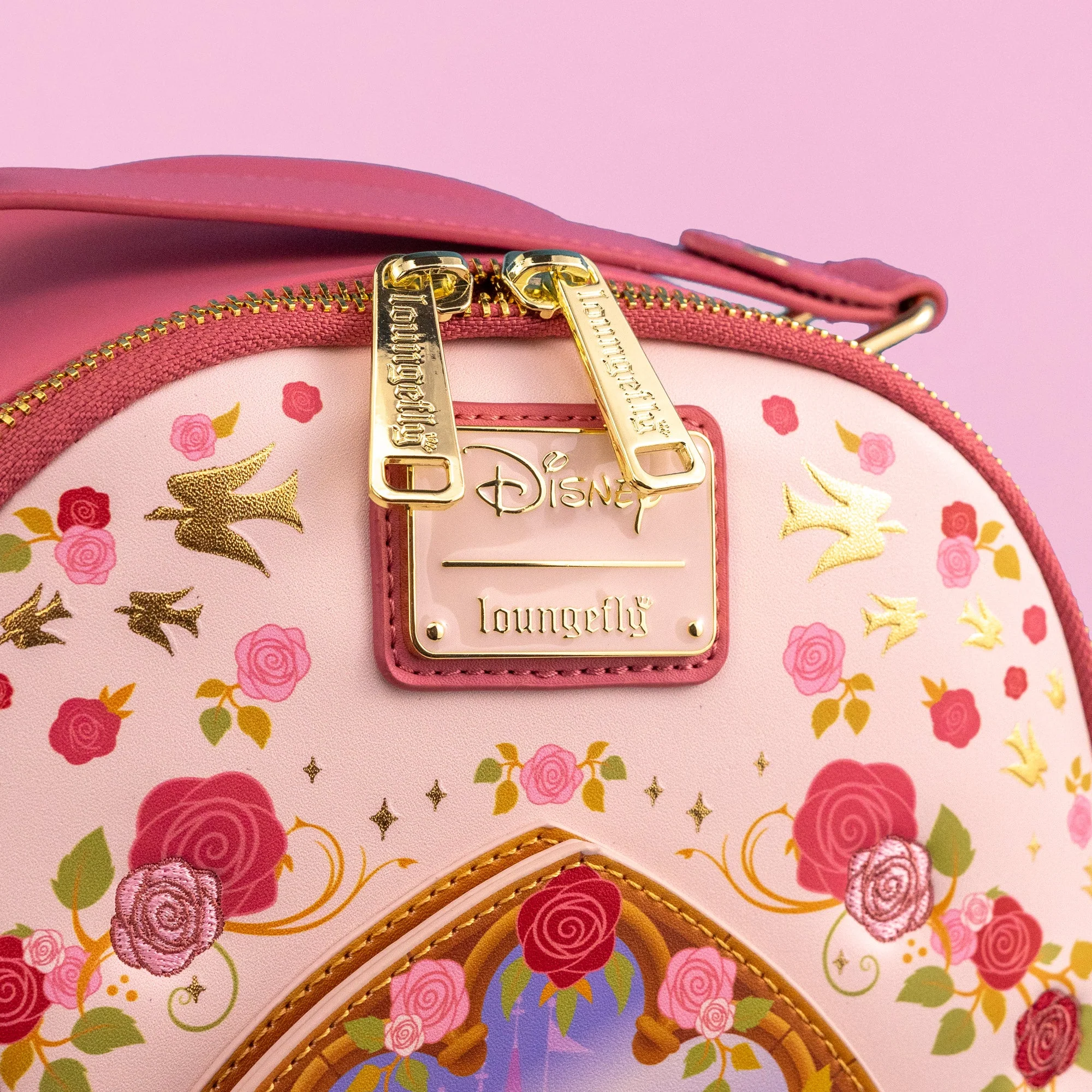 Loungefly x Disney Sleeping Beauty Interactive Castle Mini Backpack - Image 5
