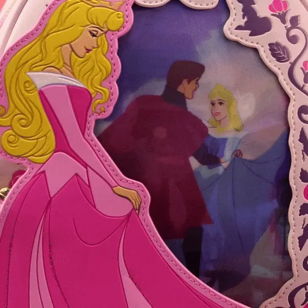 Loungefly x Disney Sleeping Beauty Lenticular Mini Backpack - Image 2