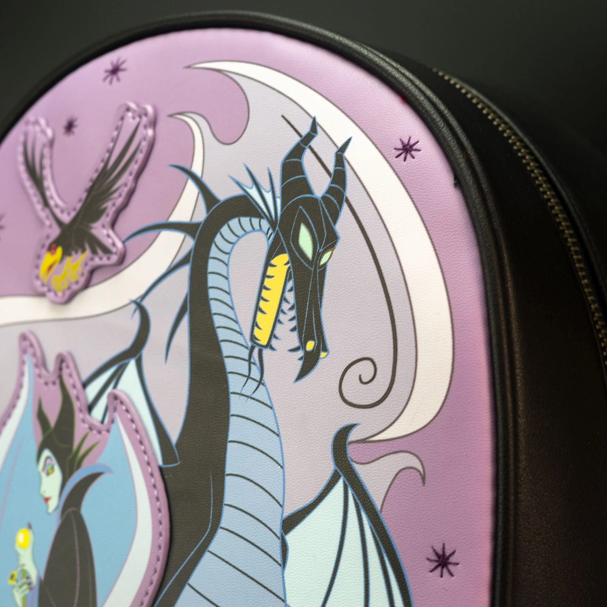 Loungefly x Disney Sleeping Beauty Maleficent Dragon Phase Mini Backpack - Image 3