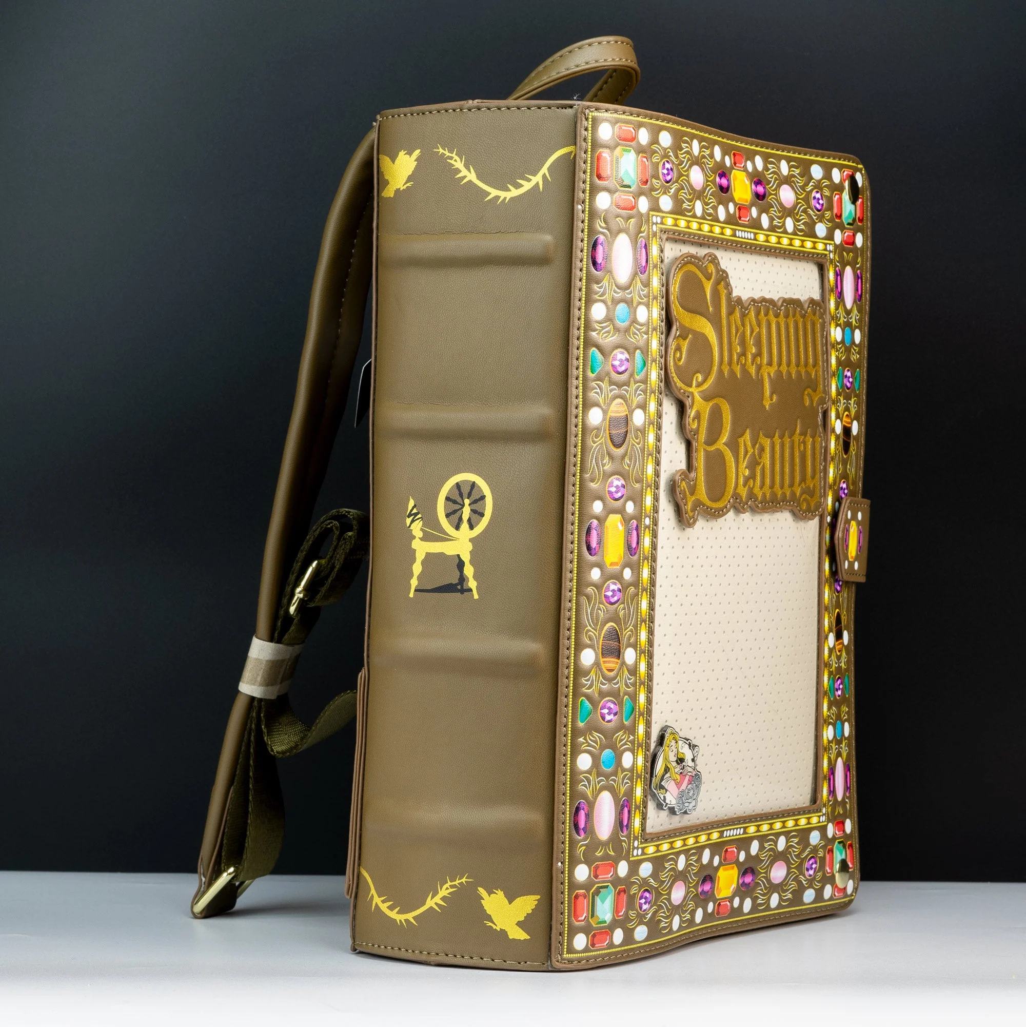 Loungefly x Disney Sleeping Beauty Pin Collector Mini Backpack - Image 3