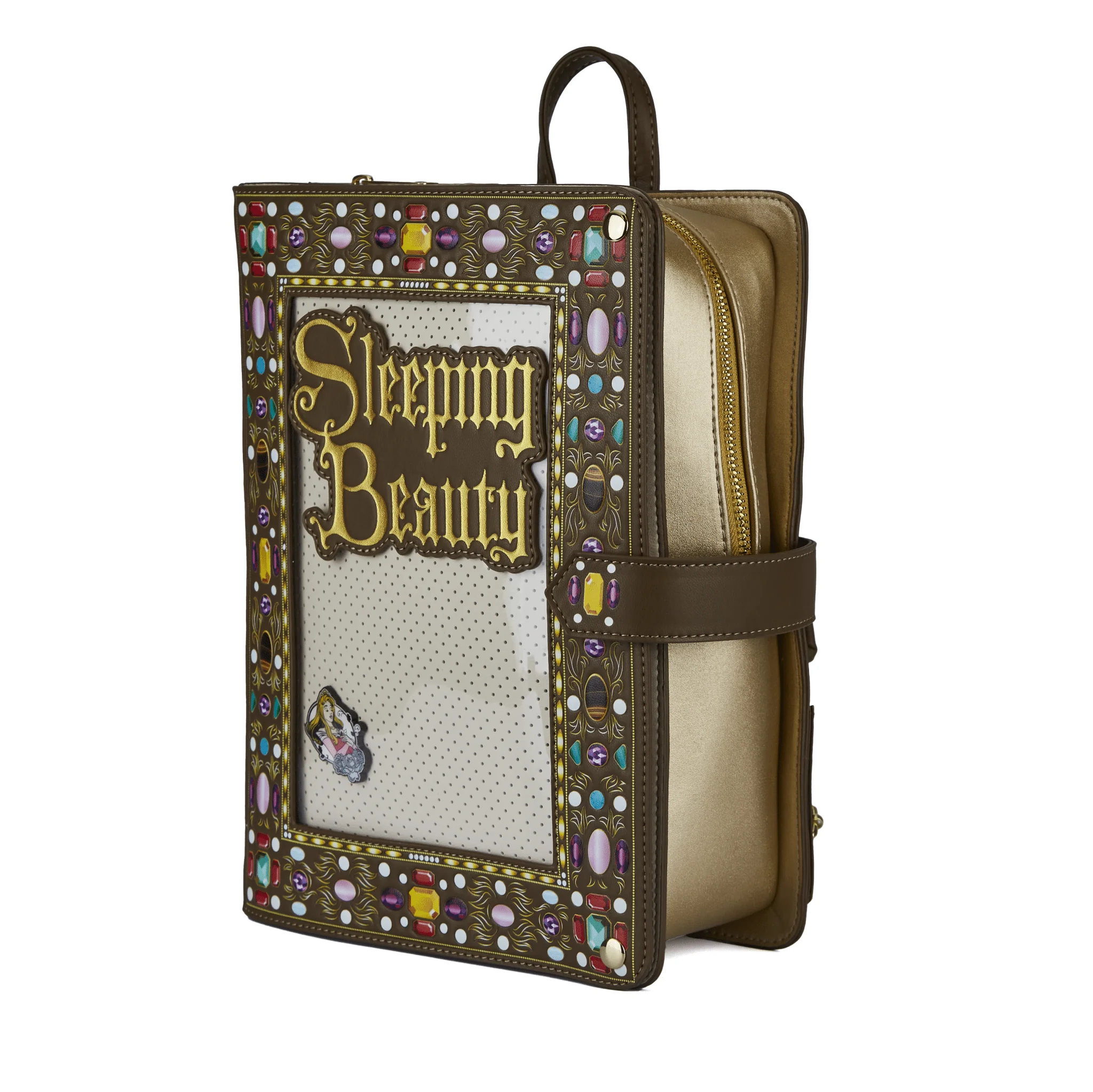 Loungefly x Disney Sleeping Beauty Pin Collector Mini Backpack - Image 4