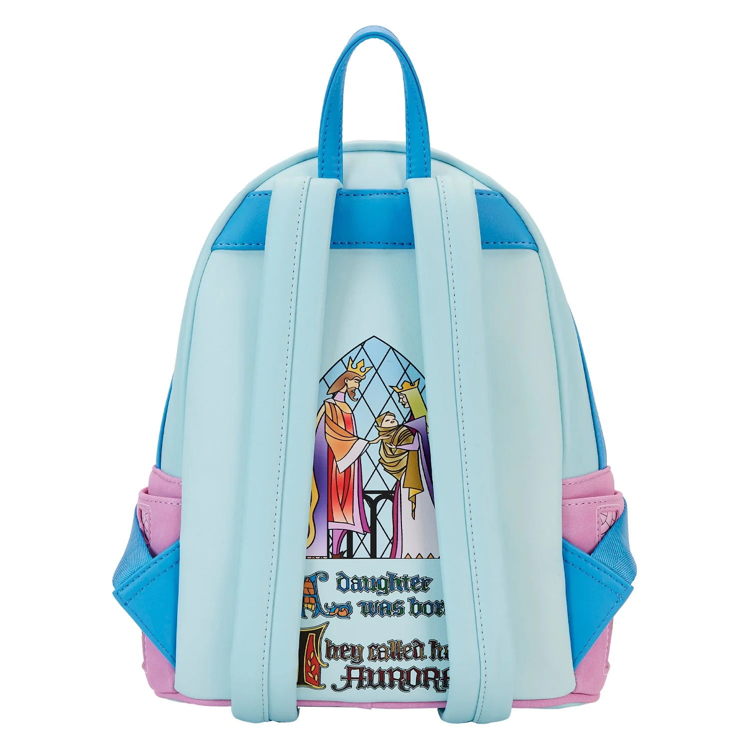 Loungefly x Disney Sleeping Beauty Stained Glass Castle Mini Backpack - Image 4