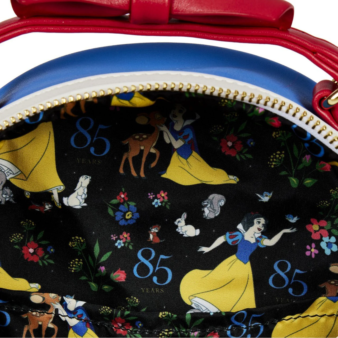 Loungefly x Disney Snow White Cosplay Bow Handle Mini Backpack - Image 3