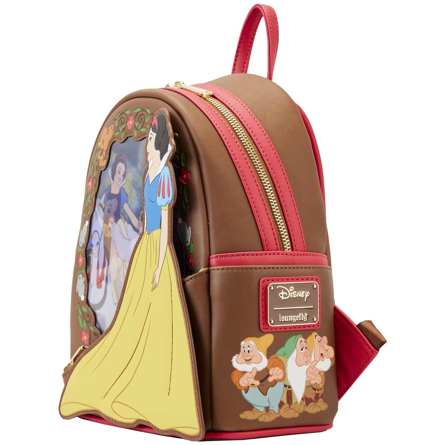 Loungefly x Disney Snow White Lenticular Mini Backpack - Image 4