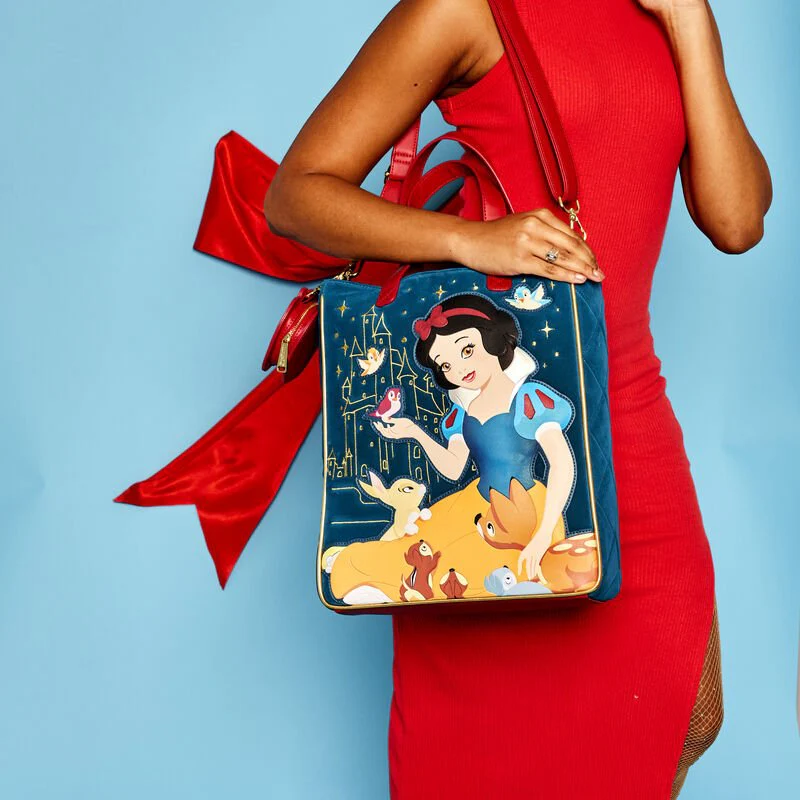 Loungefly x Disney Snow White Quilted Tote Bag - Image 2