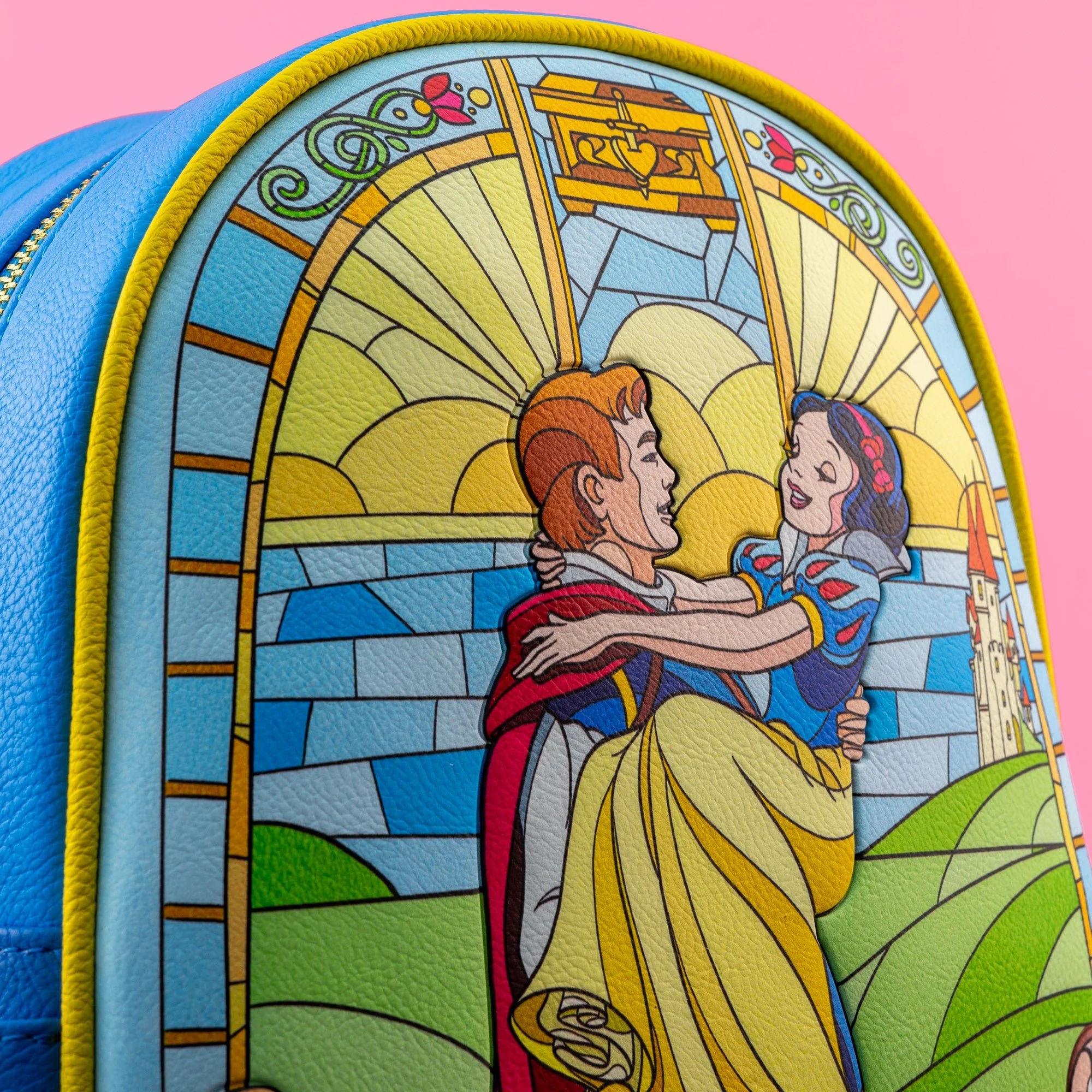 Loungefly x Disney Snow White Stained Glass Mini Backpack - Image 2