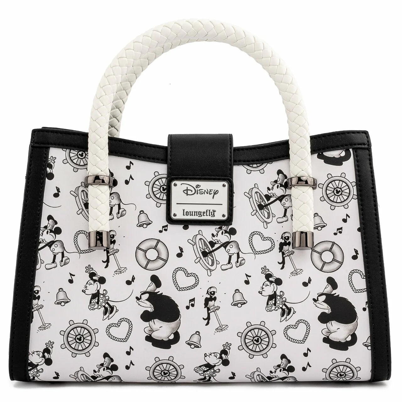 Loungefly x Disney Steamboat Willie All Over Print Crossbody Bag - Image 3