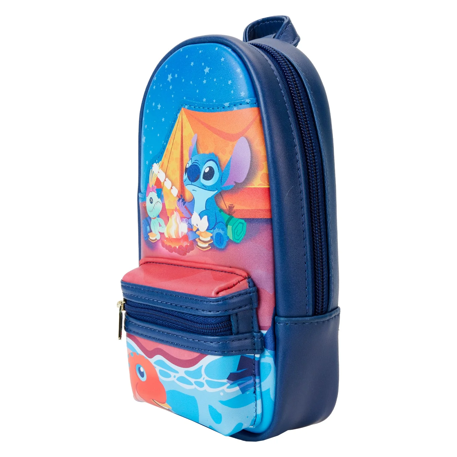 Loungefly x Disney Stitch Camping Cuties Mini Backpack Pencil Case - Image 2