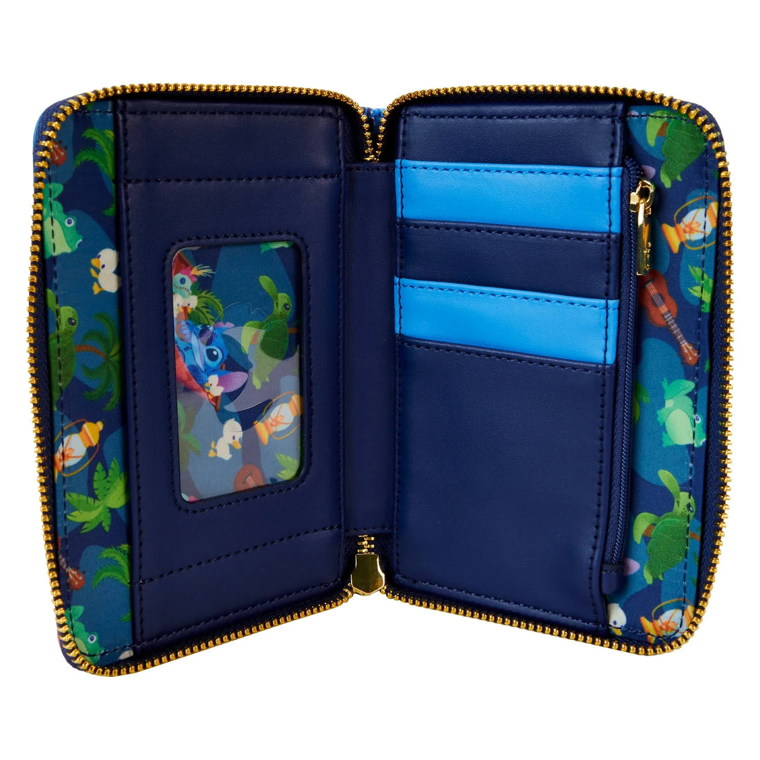 Loungefly x Disney Stitch Camping Cuties Zip Around Wallet - Image 4