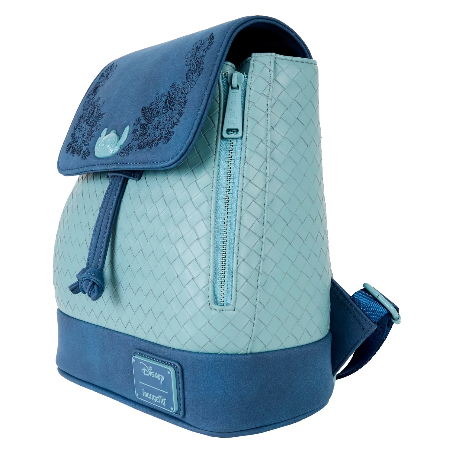 Loungefly x Disney Stitch Embroidered Floral Mini Backpack - Image 3