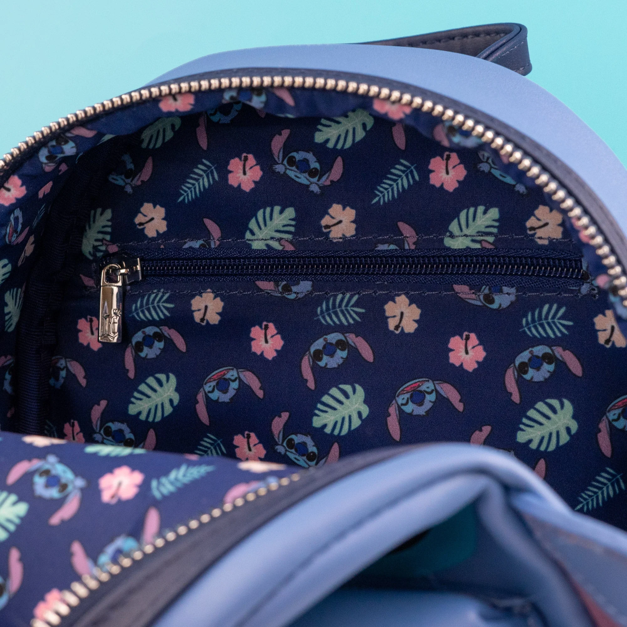 Loungefly x Disney Stitch Floral Collection Cosplay Mini Backpack - Image 6