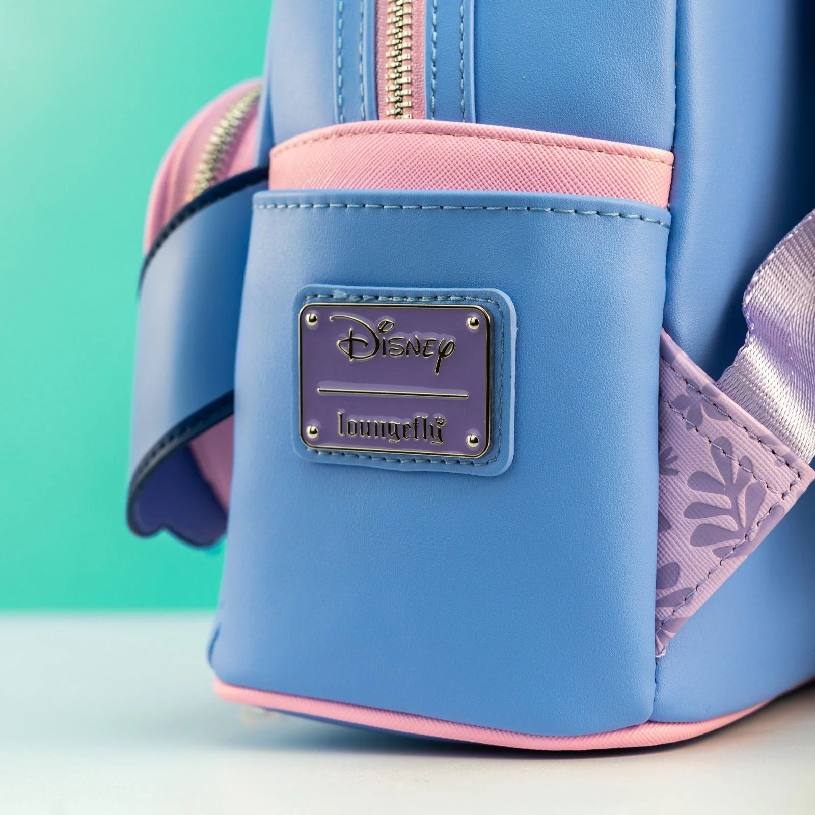 Loungefly x Disney Stitch Holding Heart Cosplay Mini Backpack - Image 3
