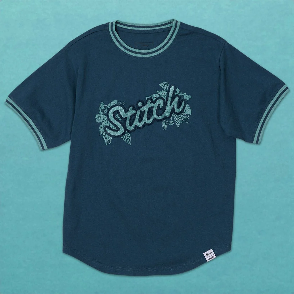 Loungefly x Disney Stitch Embroidered Sporty Tee