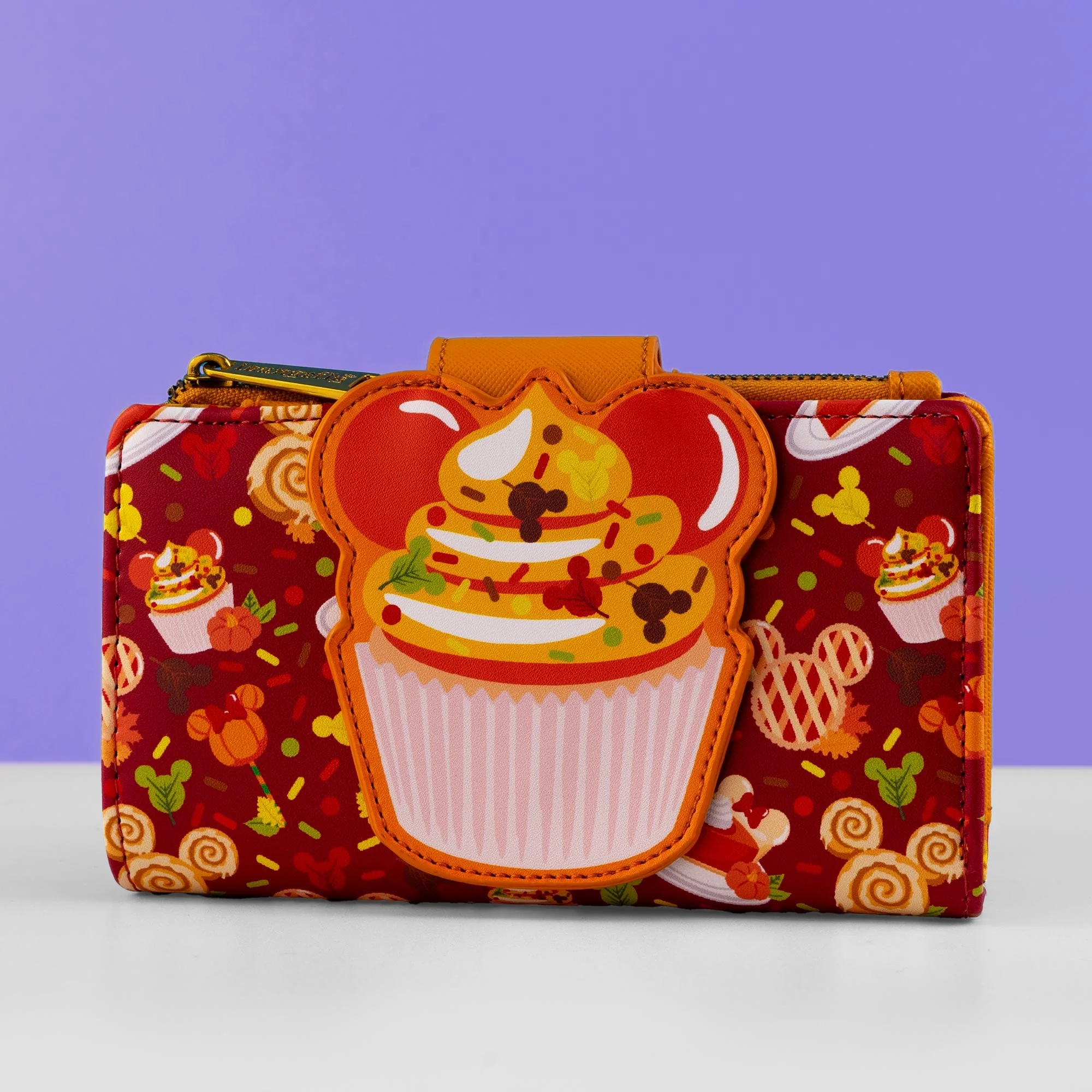 Loungefly x Disney Mickey and Minnie Autumnal Sweet Treats Wallet