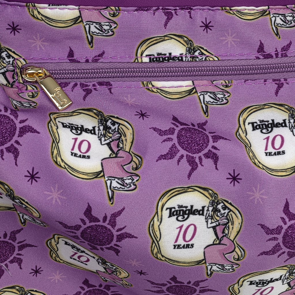 Loungefly x Disney Tangled Floral Cross Body Hand bag - Image 4