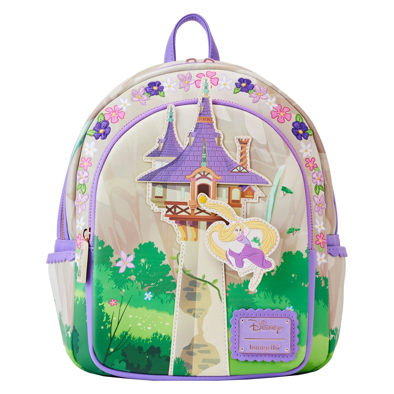 Loungefly x Disney Tangled Rapunzel Swinging From Tower Mini Backpack - Image 2