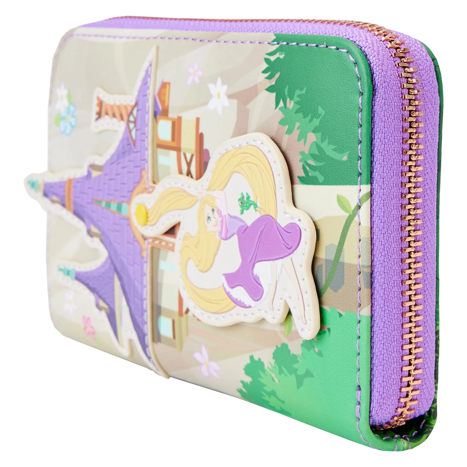 Loungefly x Disney Tangled Rapunzel Swinging From Tower Purse - Image 3