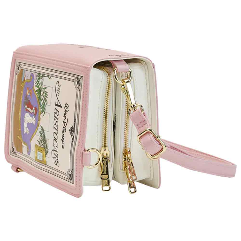 Loungefly x Disney The Aristocats Book Convertible Crossbody Bag - Image 4