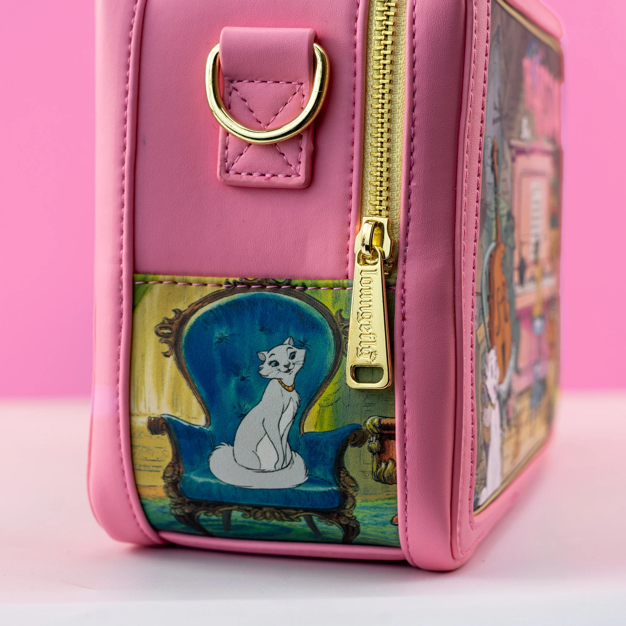 Loungefly x Disney The Aristocats Lunchbox Crossbody Bag - Image 5
