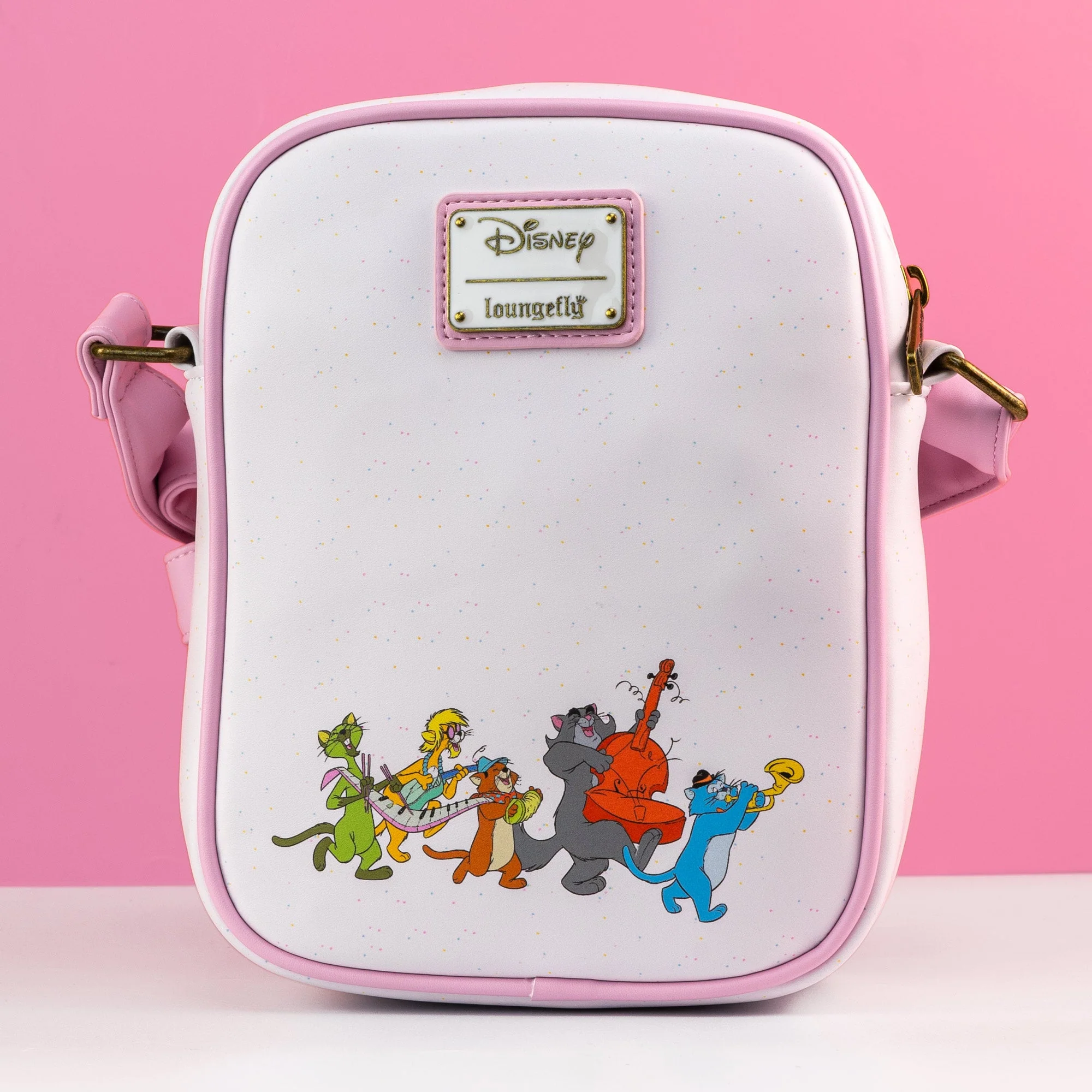 Loungefly x Disney The Aristocats Poster Passport Crossbody Bag - Image 2