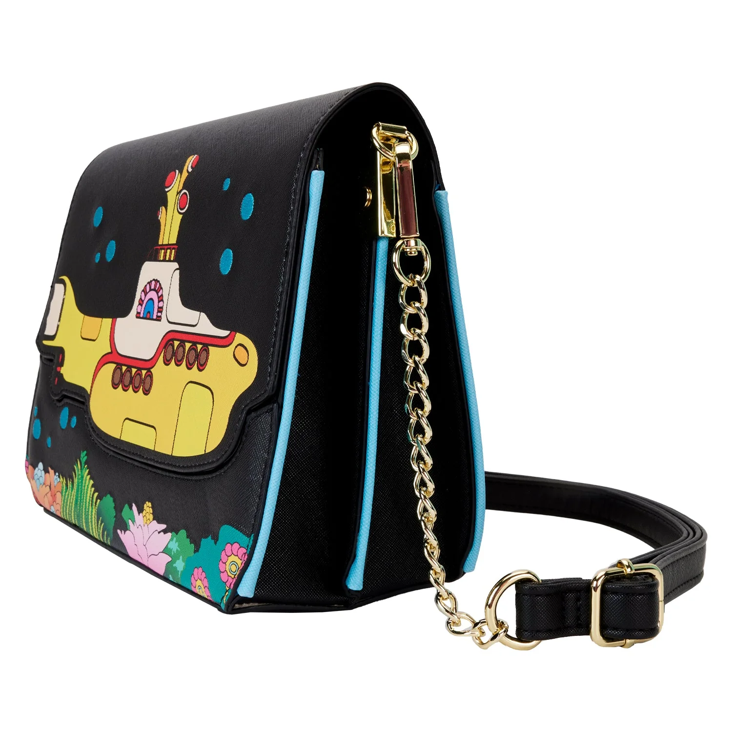 Loungefly x The Beatles Yellow Submarine Crossbody Bag - Image 3