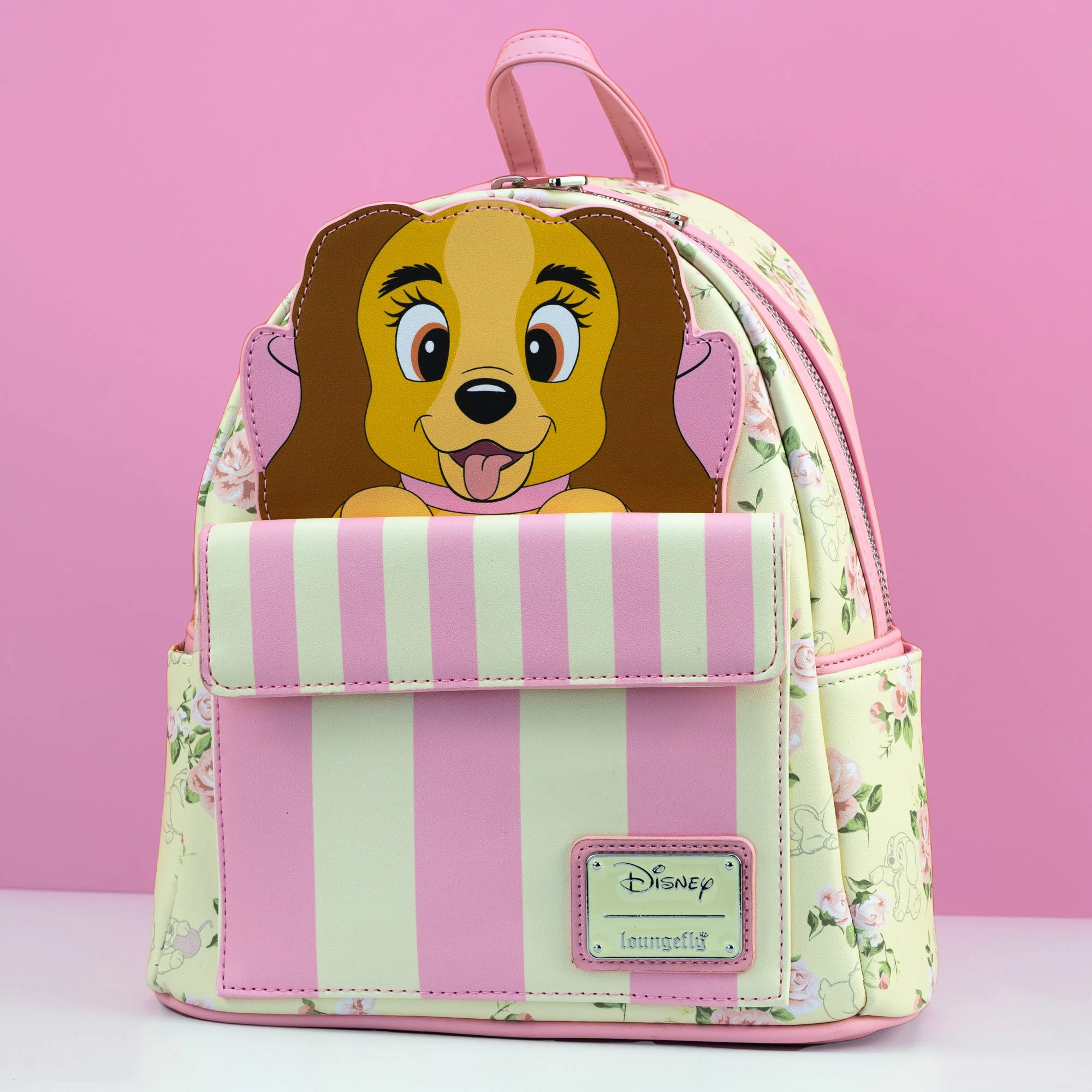 Loungefly x Disney Lady and the Tramp Lady Hat Box Mini Backpack - Image 4