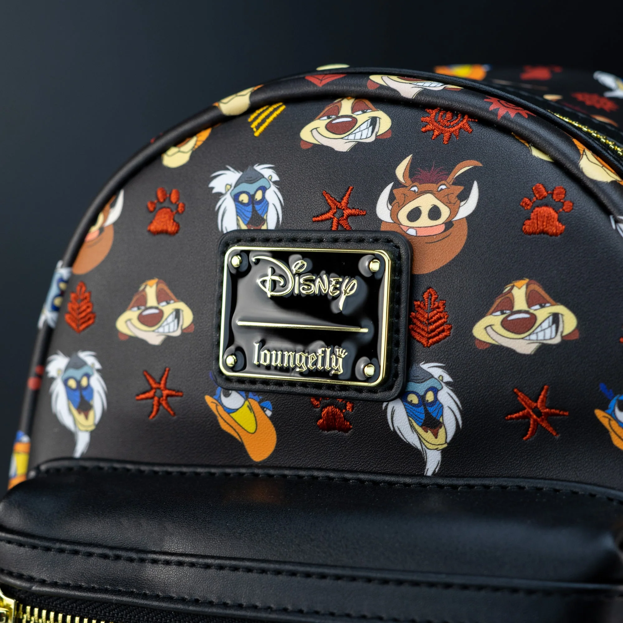 Loungefly x Disney The Lion King Faces AOP Mini Backpack - Image 2