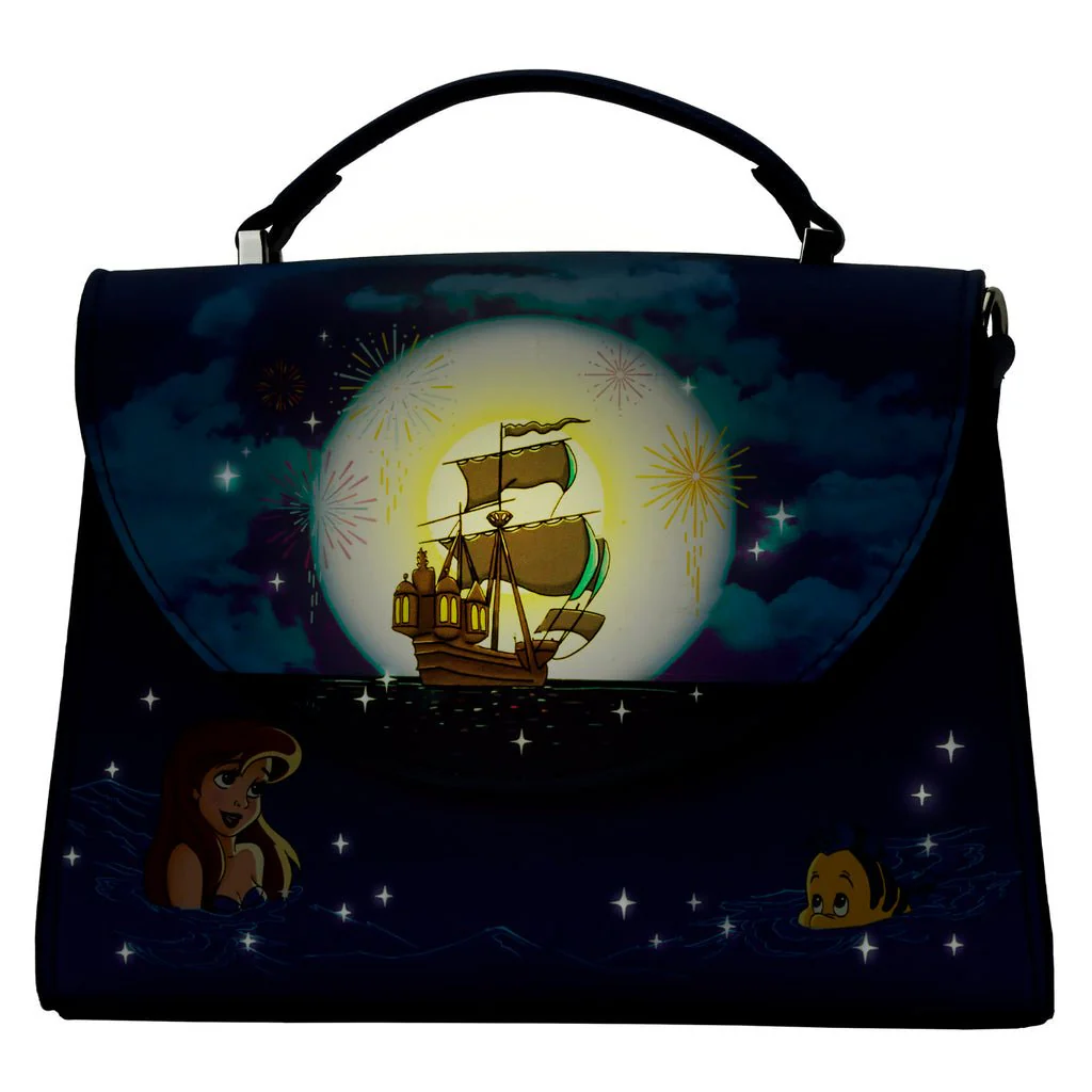 Loungefly x Disney The Little Mermaid Ariel Fireworks Crossbody Bag - Image 6
