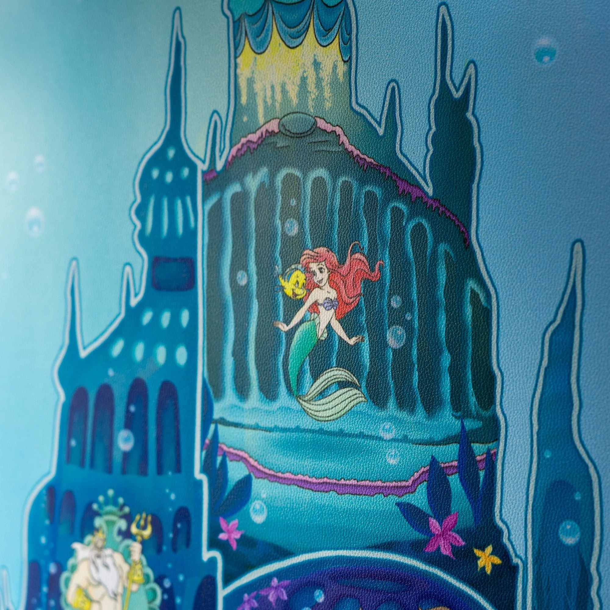 Loungefly x Disney The Little Mermaid Castle Window Mini Backpack - Image 4