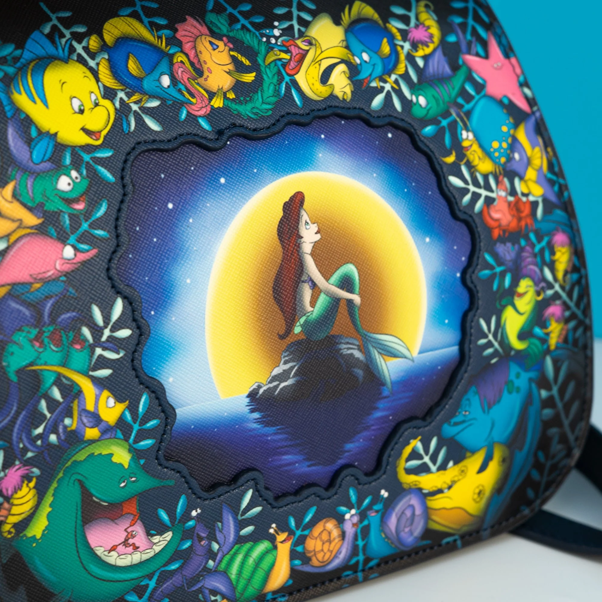 Loungefly x Disney The Little Mermaid Convertible Mini Backpack - Image 4