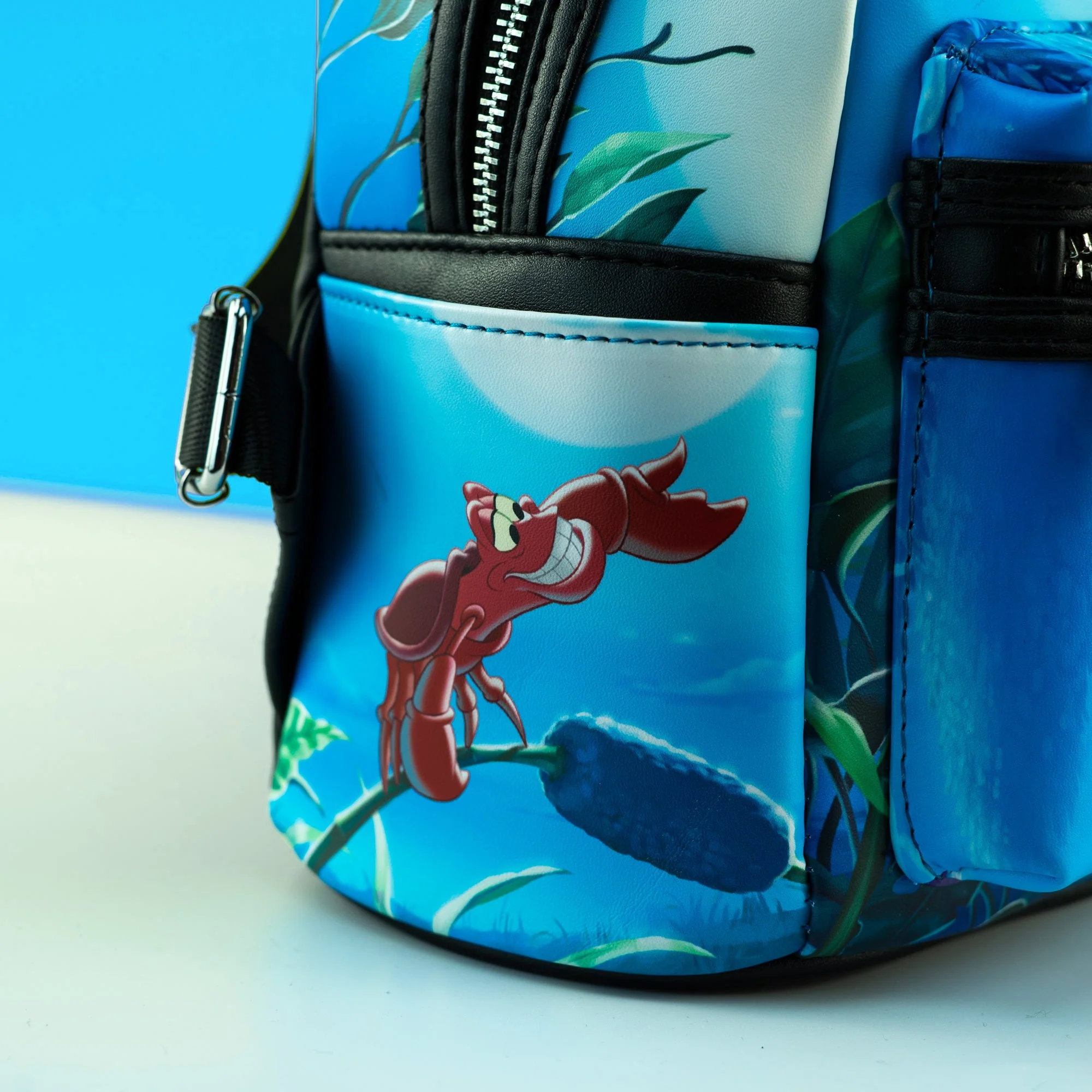 Loungefly x Disney The Little Mermaid Kiss The Girl Mini Backpack - Image 4