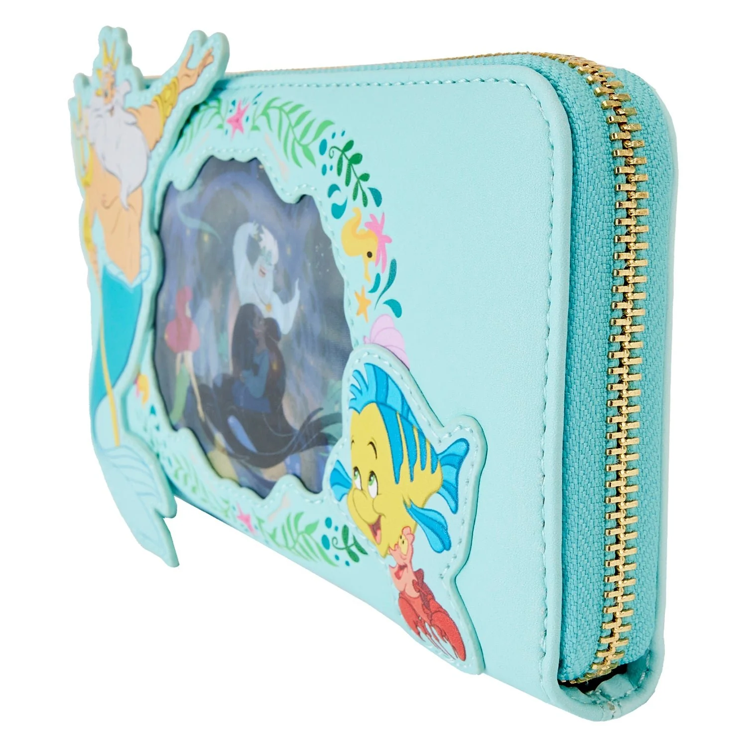 Loungefly x Disney The Little Mermaid Lenticular Wristlet - Image 4