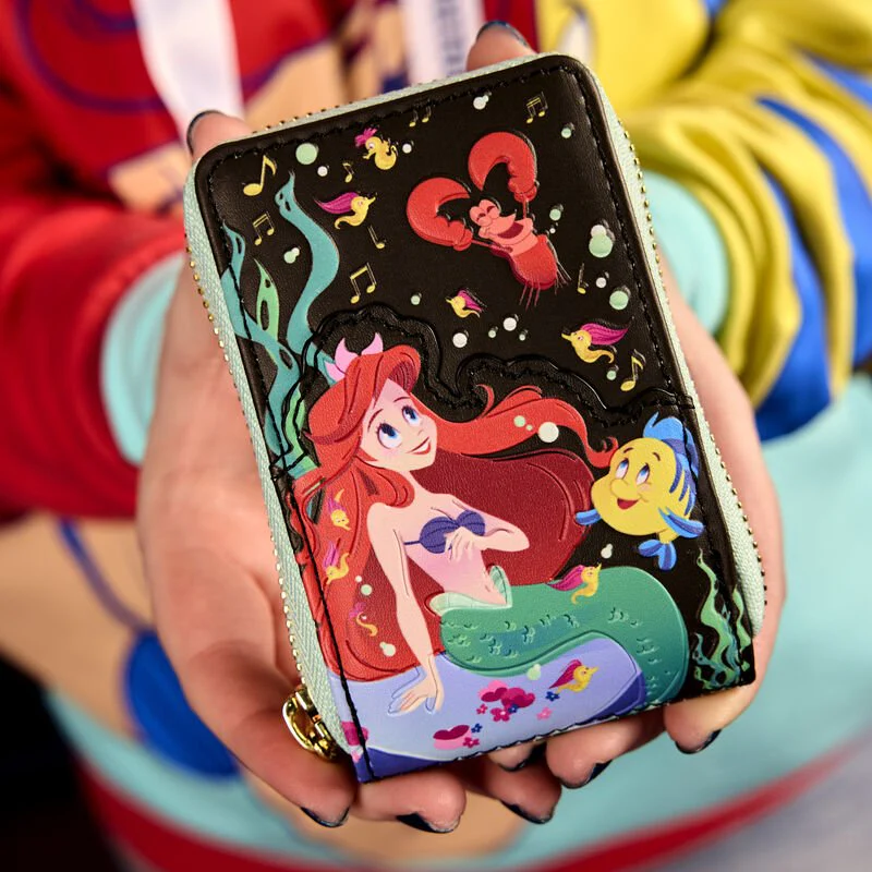 Loungefly x Disney The Little Mermaid Life is The Bubbles Accordion Wallet - Image 2