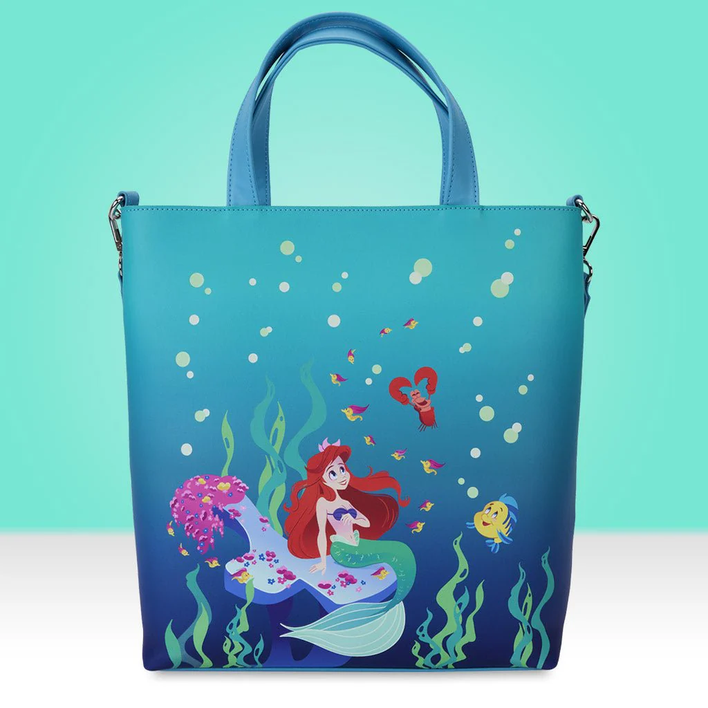 Loungefly x Disney The Little Mermaid Life is The Bubbles Tote Bag - Image 3