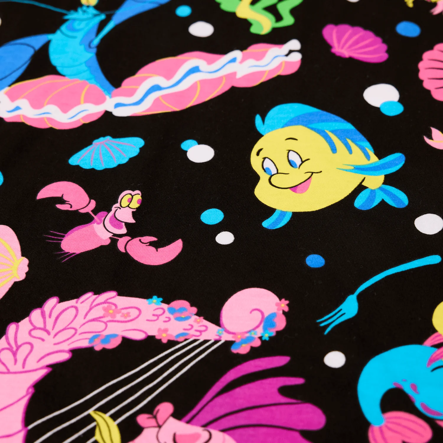 Loungefly x Disney The Little Mermaid Life is The Bubbles Unisex T-Shirt - Image 6