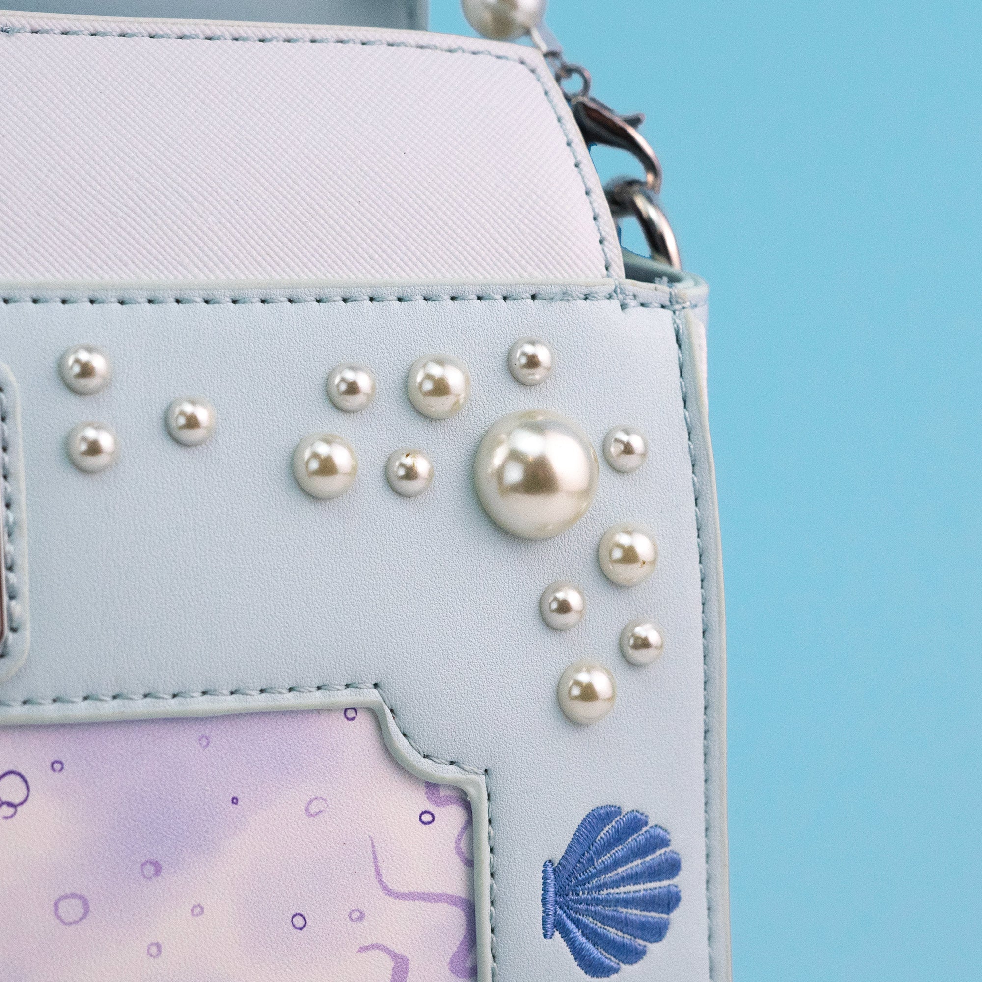 Loungefly x Disney The Little Mermaid Pearl Crossbody Handbag - Image 6