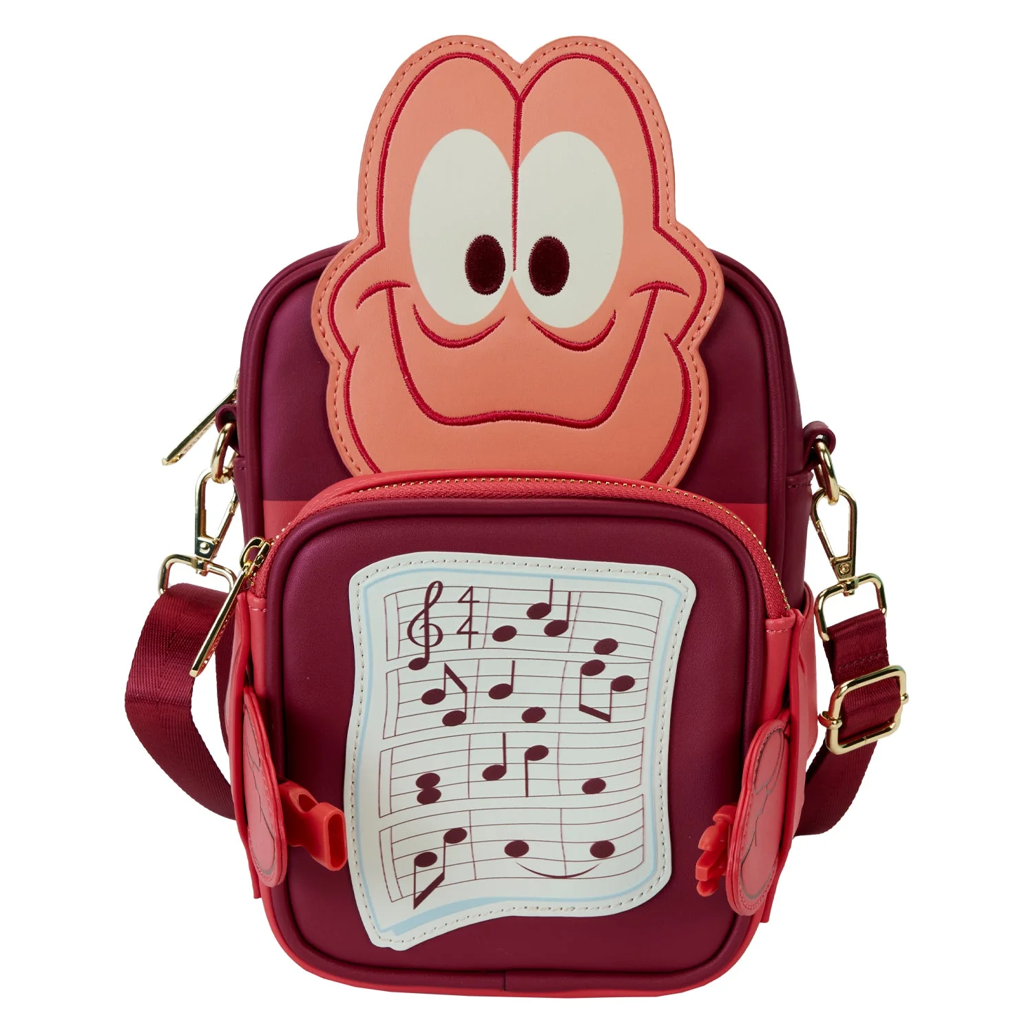 Loungefly x Disney The Little Mermaid Sebastian Crossbuddies Bag - Image 3
