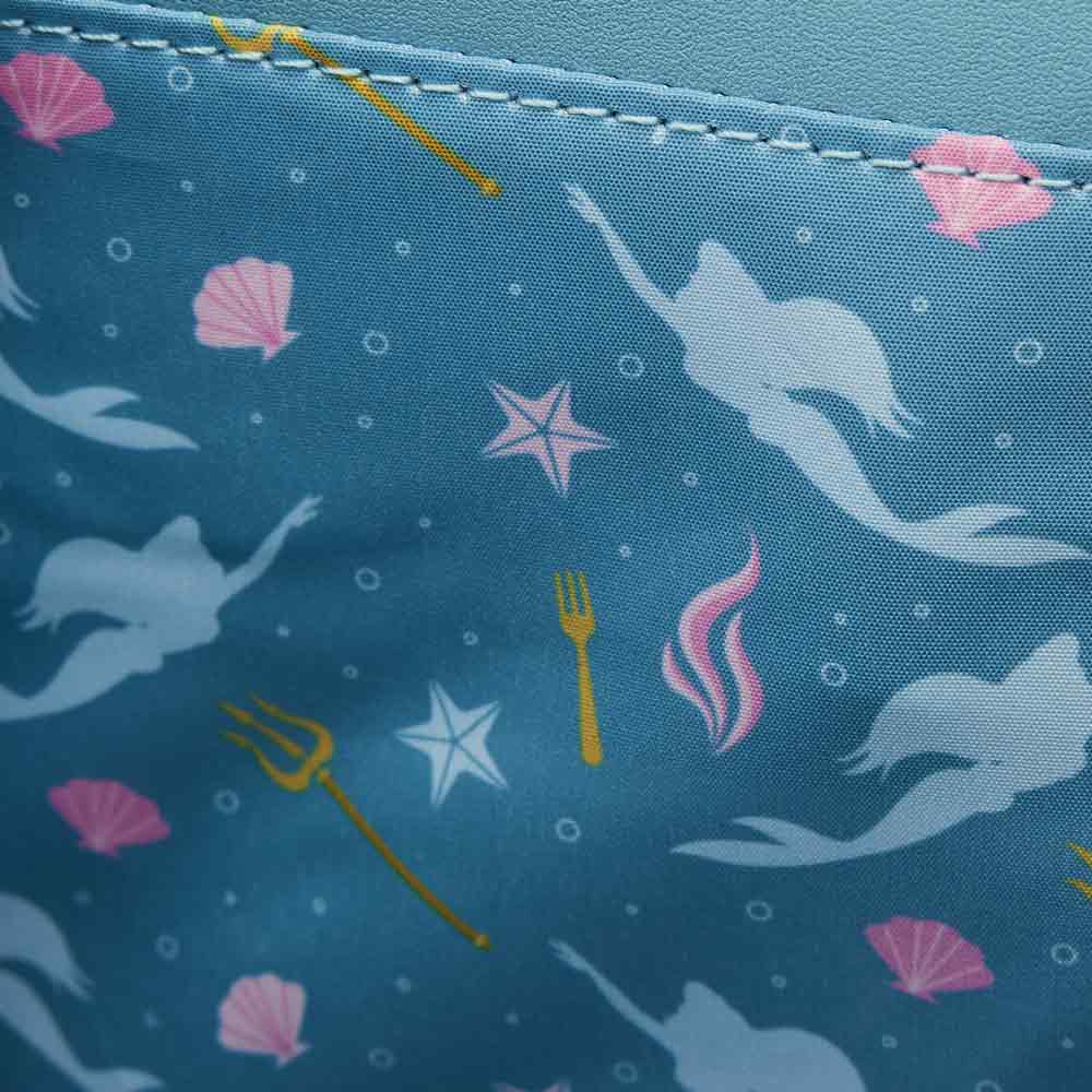 Loungefly x Disney The Little Mermaid Triton's Gift Crossbody Bag - Image 5