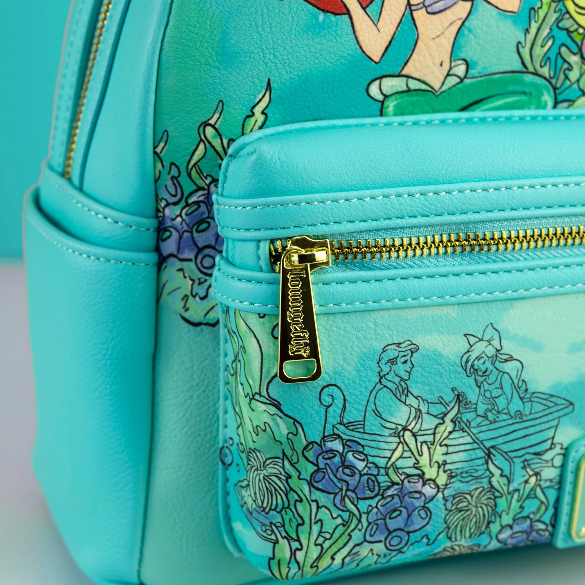 Loungefly x Disney The Little Mermaid Underwater Mini Backpack - Image 4