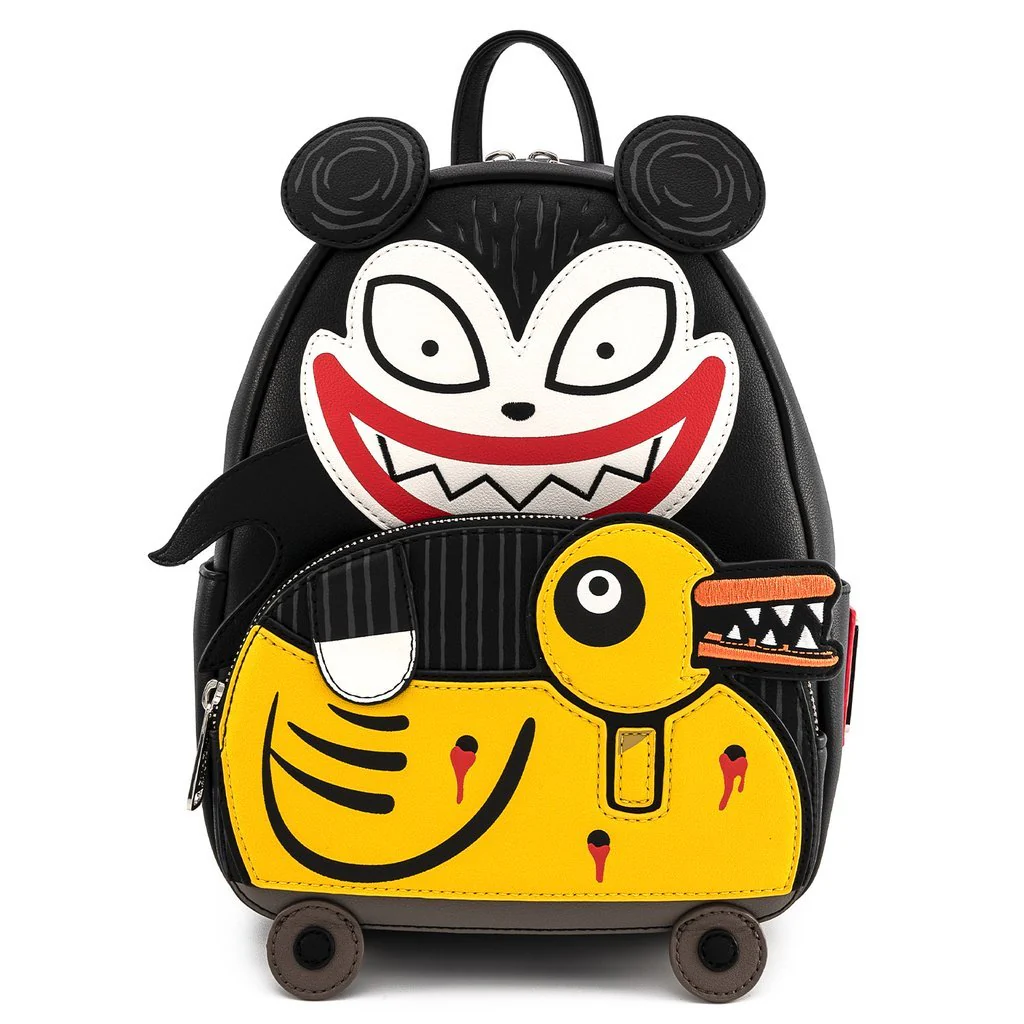 Loungefly X Disney The Nightmare Before Christmas Scary Teddy and Undead Duck Mini Backpack - Image 2