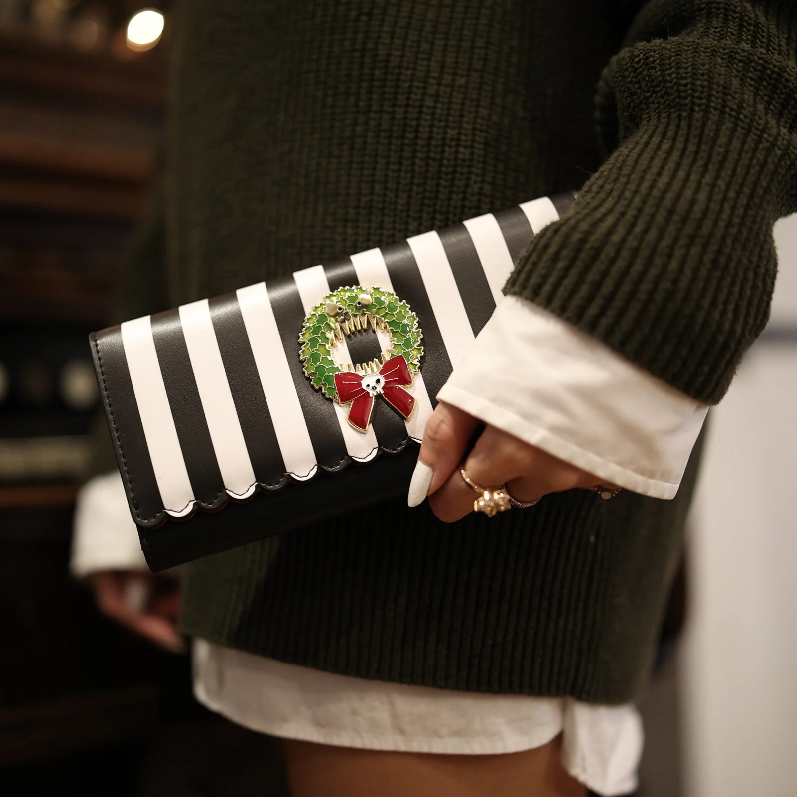 Loungefly x Disney The Nightmare Before Christmas Wreath Collection - Image 5