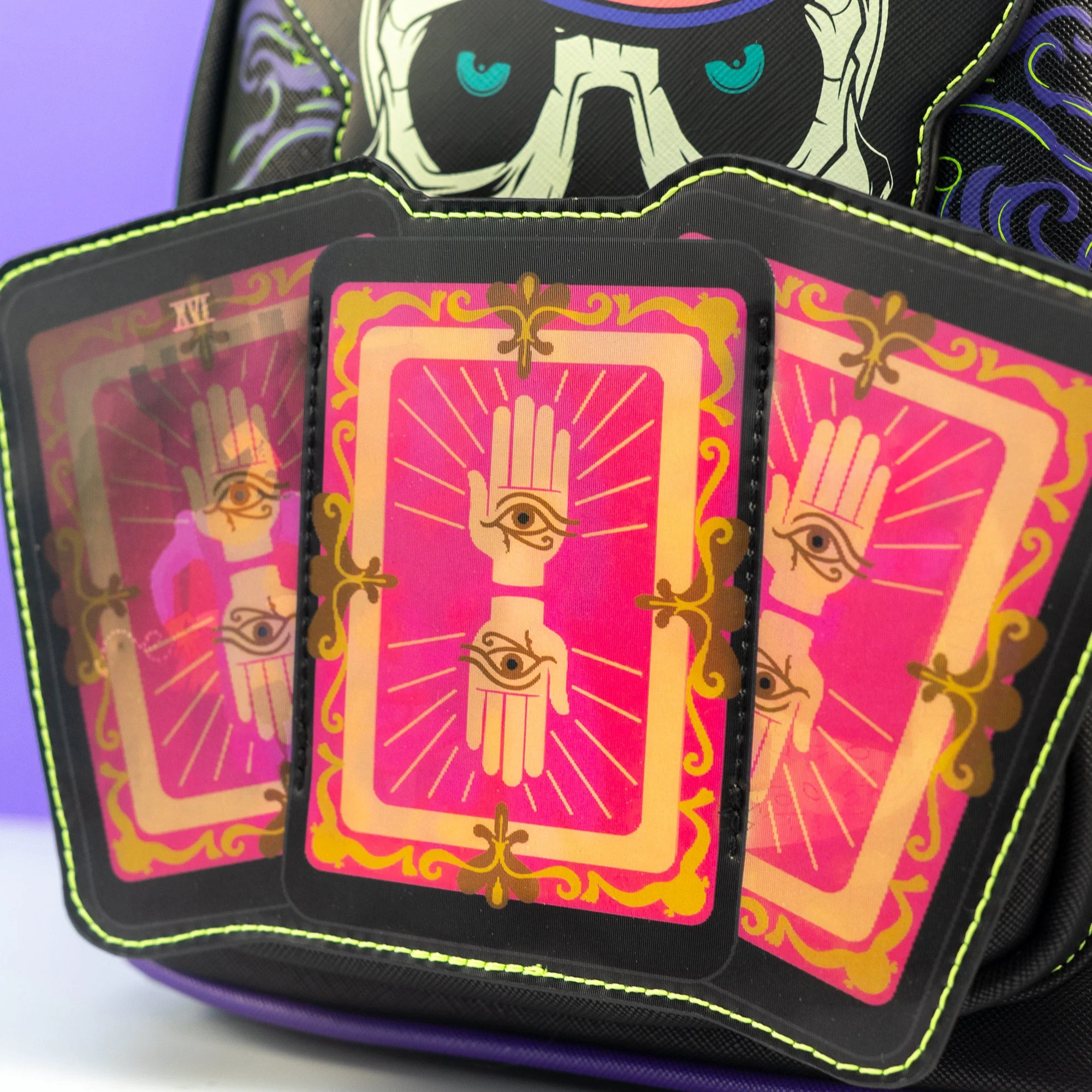 Loungefly x Disney The Princess and the Frog Dr. Facilier Lenicular Mini Backpack - Image 3
