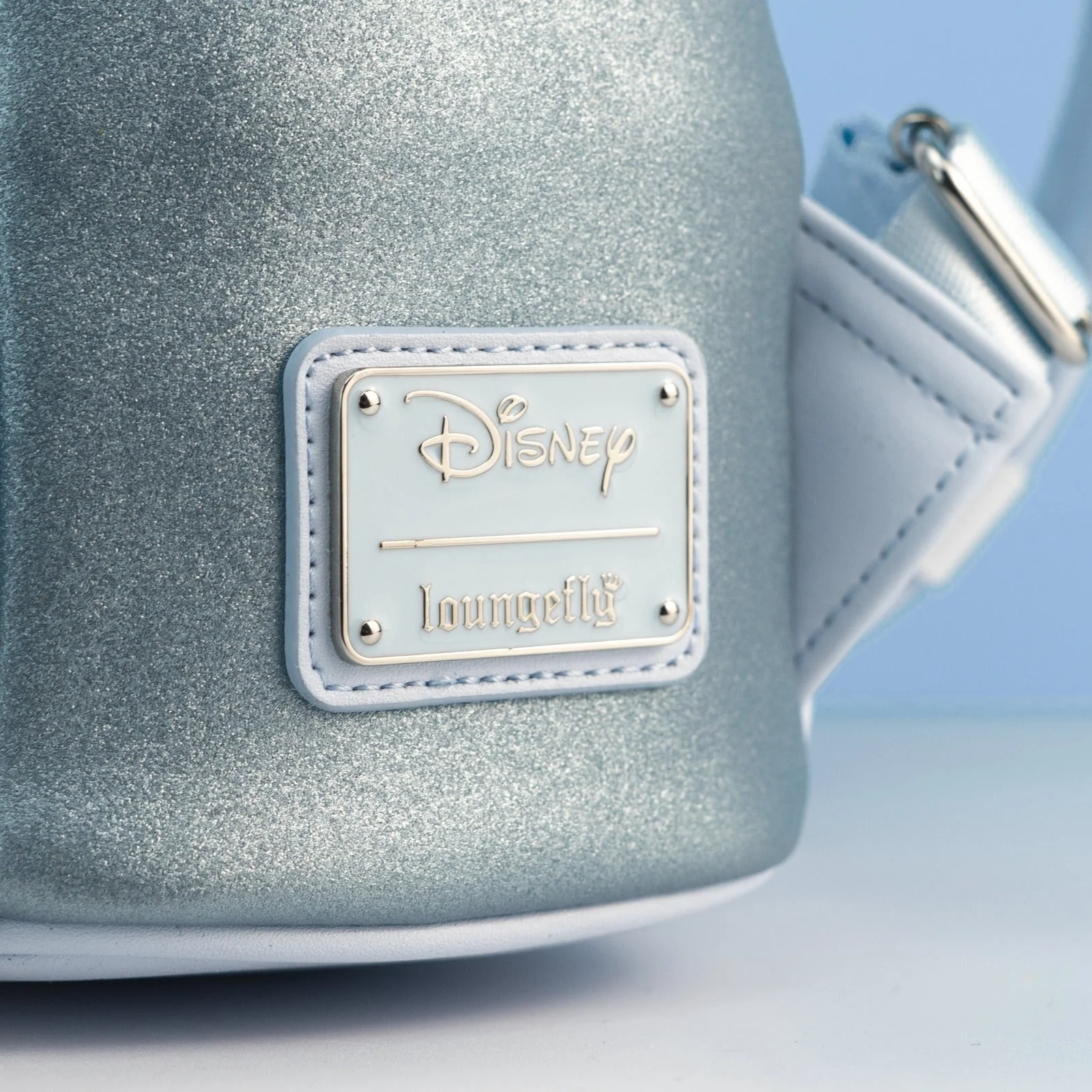 Loungefly x Disney The Princess and the Frog Tiana Blue Dress Cosplay Mini Backpack - Image 4