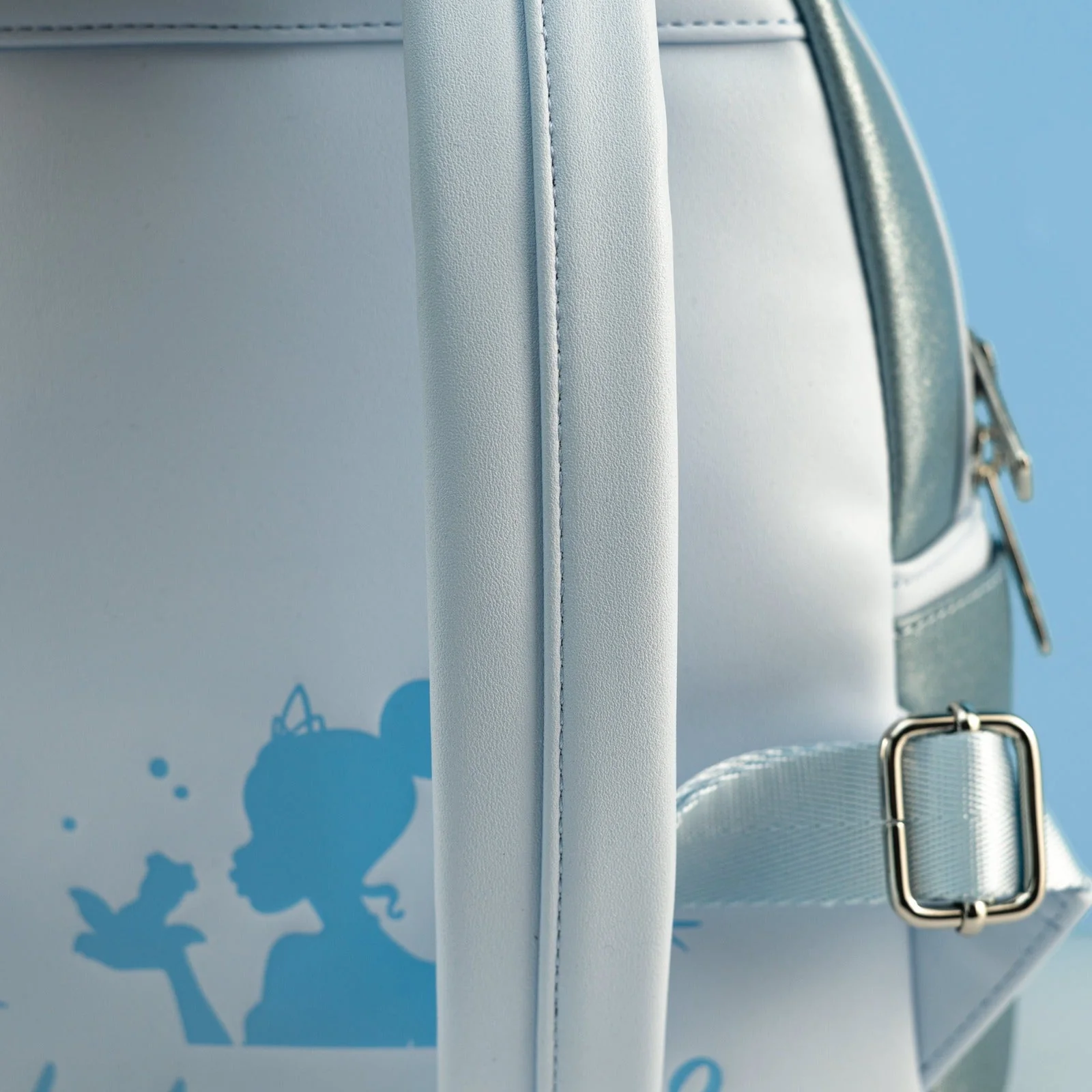 Loungefly x Disney The Princess and the Frog Tiana Blue Dress Cosplay Mini Backpack - Image 5