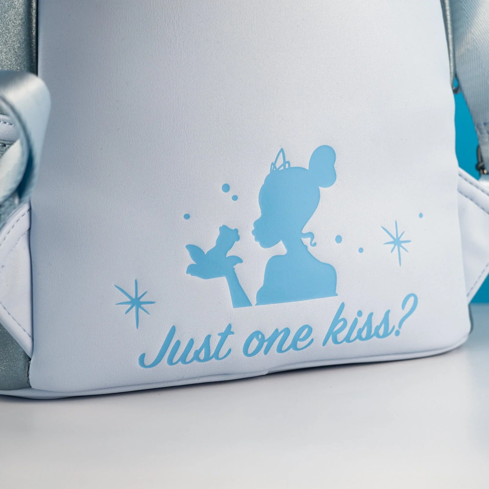 Loungefly x Disney The Princess and the Frog Tiana Blue Dress Cosplay Mini Backpack - Image 6