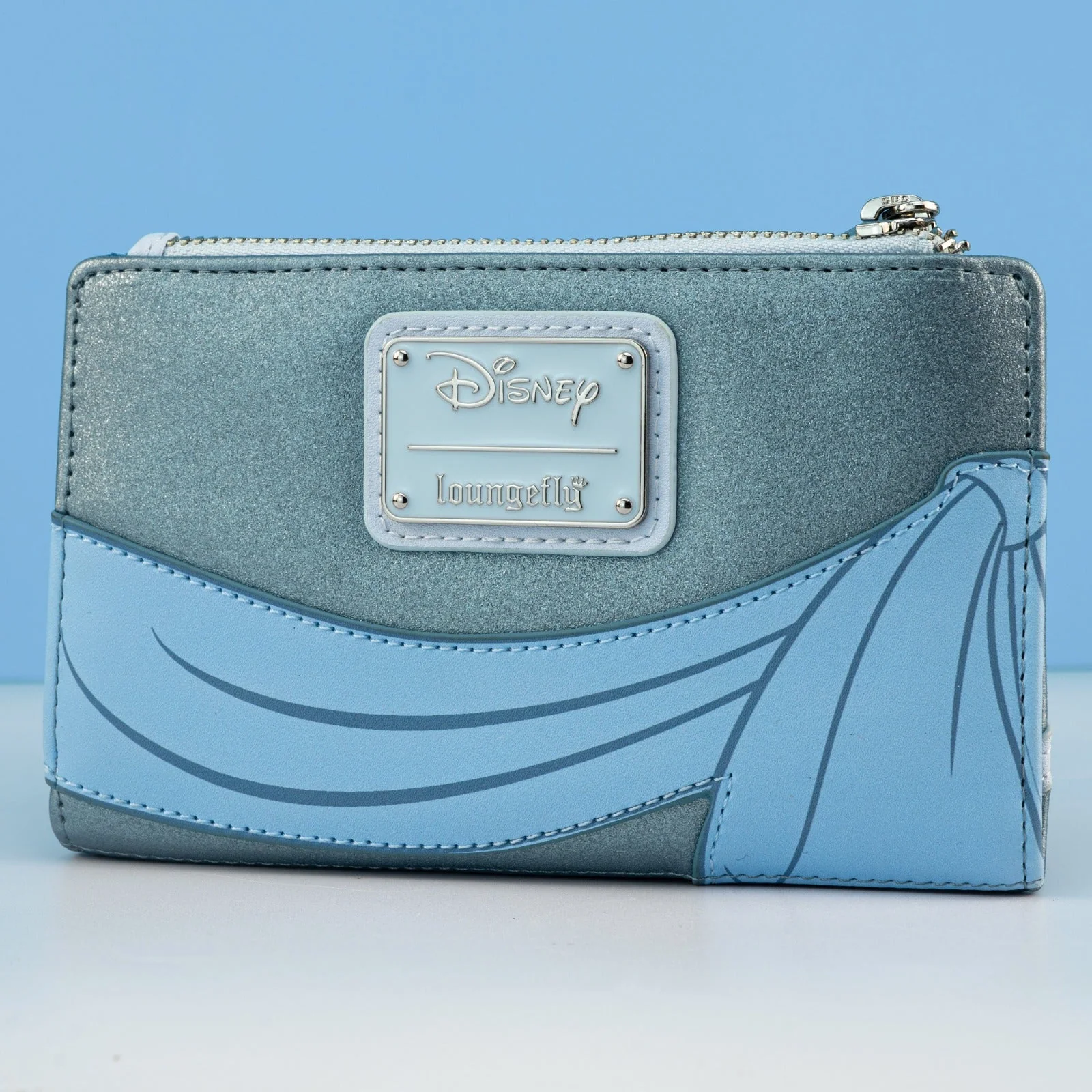 Loungefly x Disney The Princess and the Frog Tiana Blue Dress Cosplay Wallet - Image 2