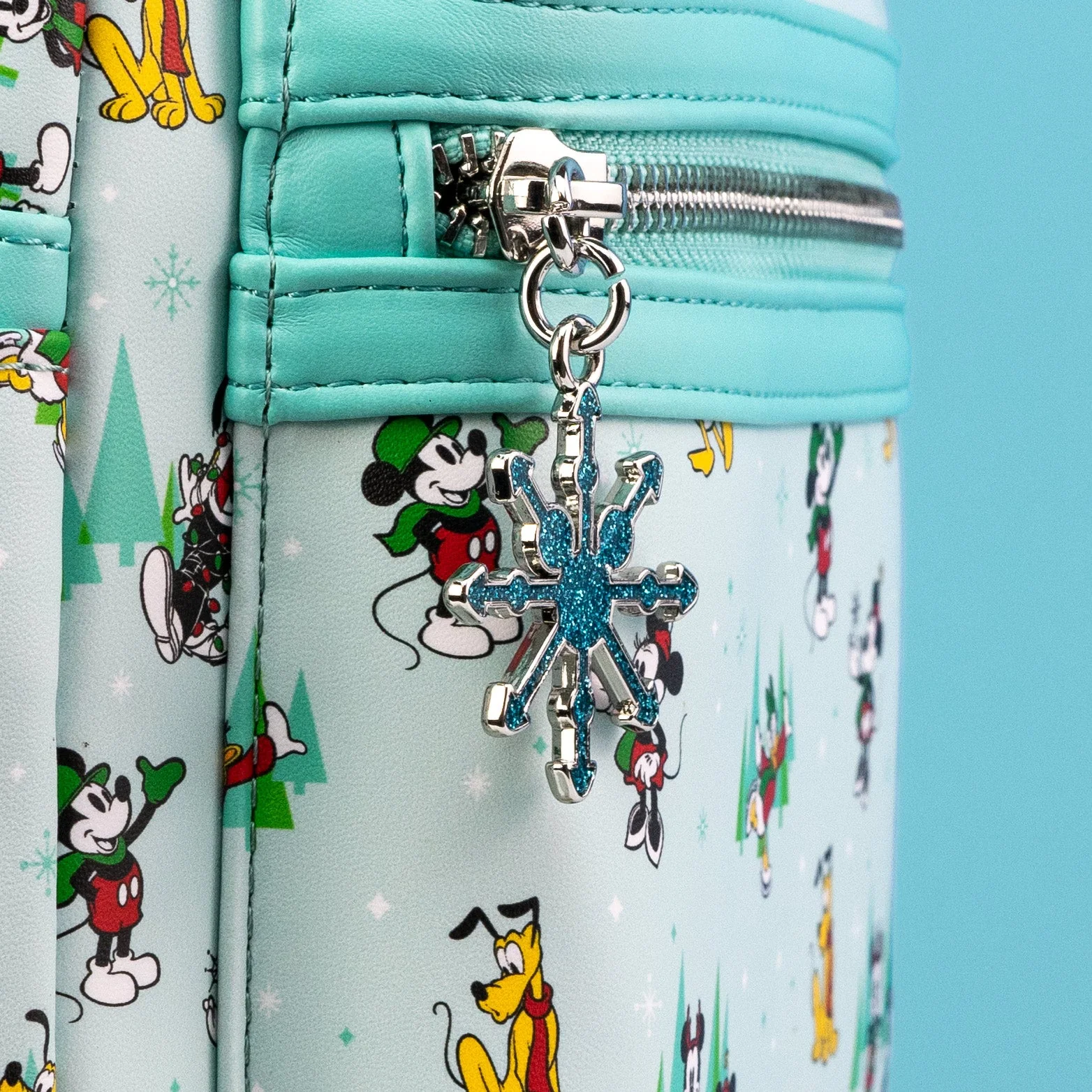 Loungefly x Disney The Sensational Six Christmas Character Print Mini Backpack - Image 3