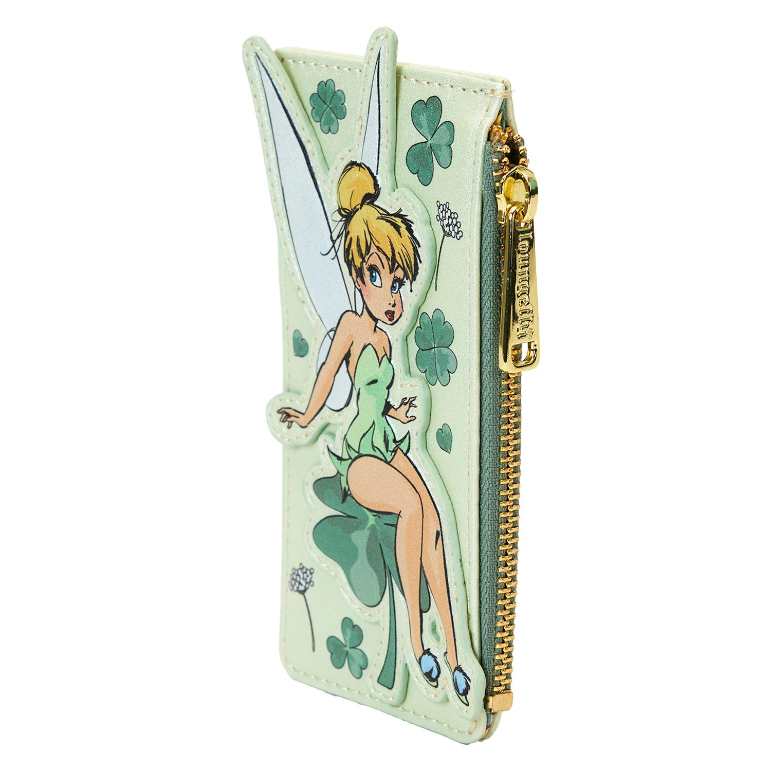 Loungefly x Disney Tinker Bell Four-Leaf Clover Card Holder - Image 3