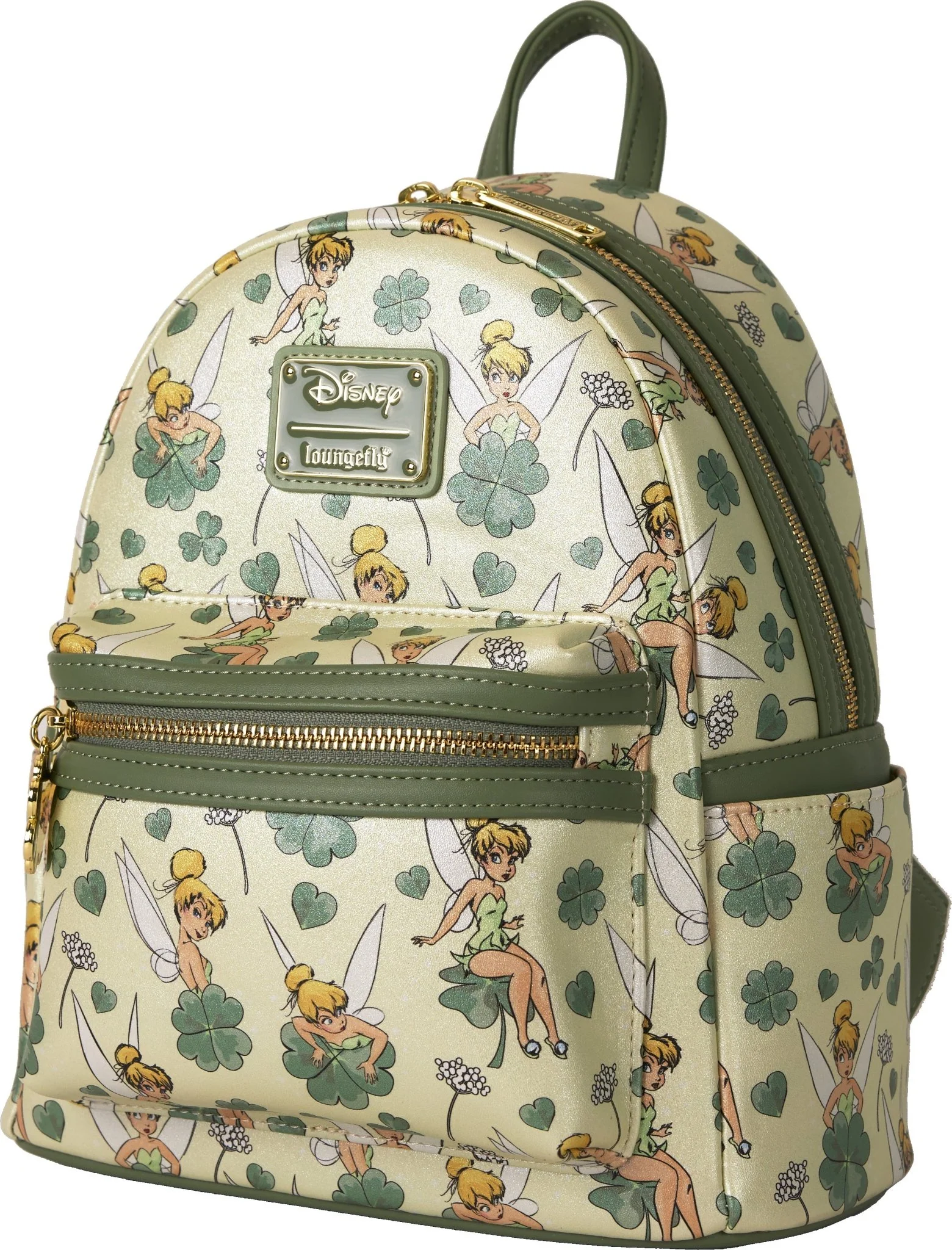 Loungefly x Disney Tinker Bell Four-Leaf Clover Mini Backpack - Image 3